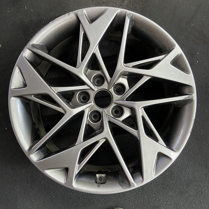 19″ GV70 22-24 19×8 alloy twisted spoke Original OEM Wheel Rim