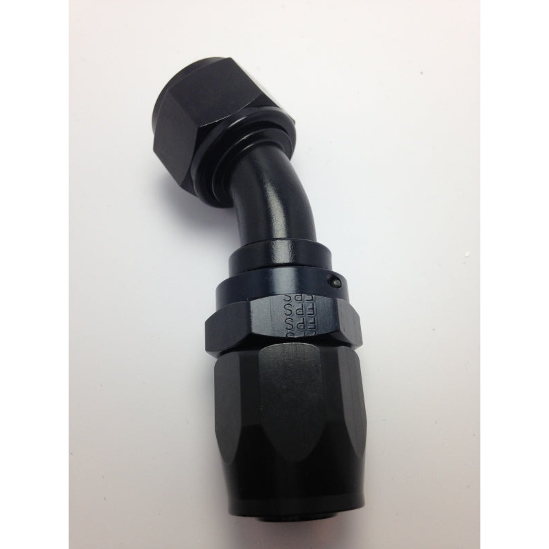 Fragola -12AN x 30 Degree Pro-Flow Hose End – Black