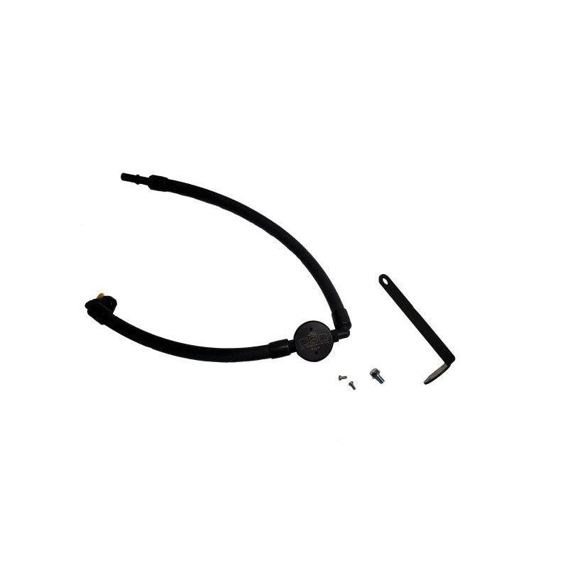 J&L 2021.5-2022 Ford Bronco 2.3L EcoBoost Oil Separator 3.0 Passenger Side – Black Anodized