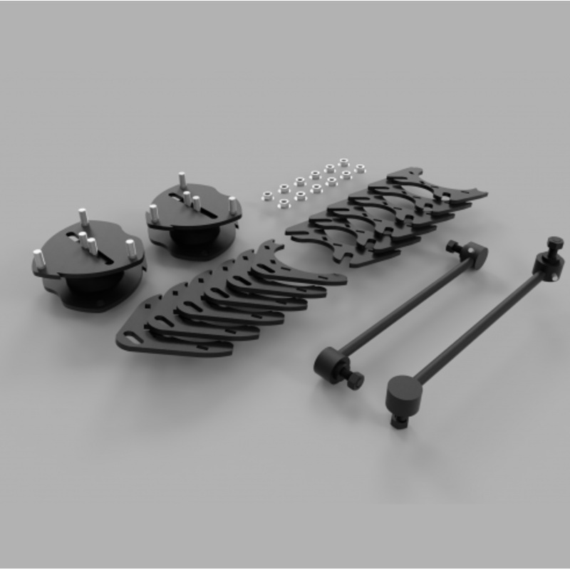 Traxda Lift Kit 2017-2024 Honda Ridgeline 2wd/4wd/AWD / 2016-2022 Pilot / 2019-2024 Passport / 2014-2020 Acura MDX (1.5 Front / 1.5 Rear)