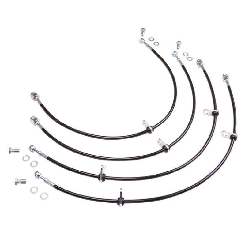 Chase Bays 90-01 Acura Integra (w/Rear Disc) Caliper Brake Lines – Front & Rear Lines