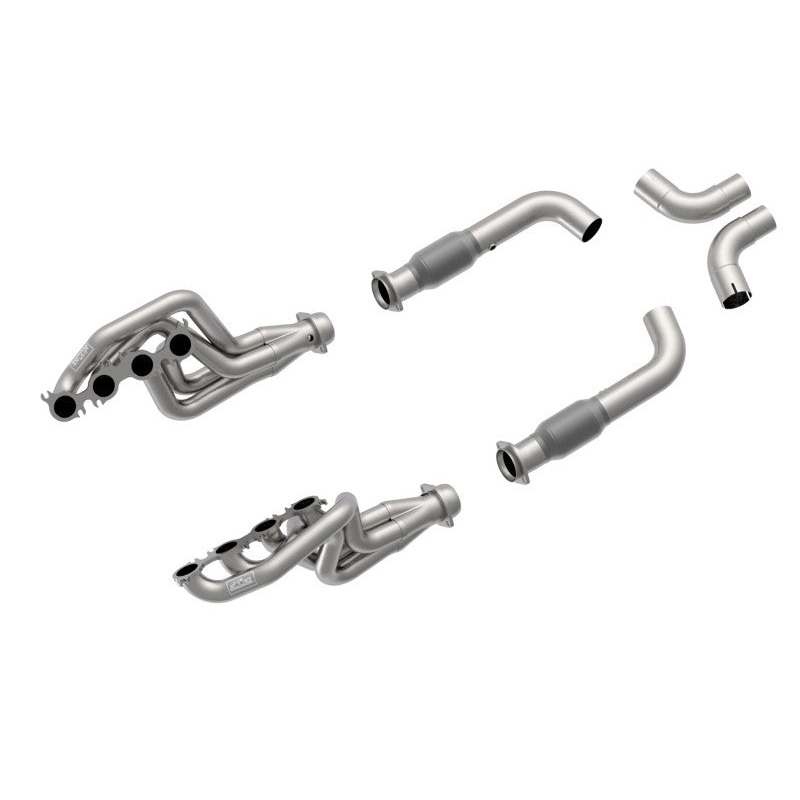 Kooks 2020 Mustang GT500 5.2L 2in x 3in SS Headers w/GREEN Catted Connection Pipe