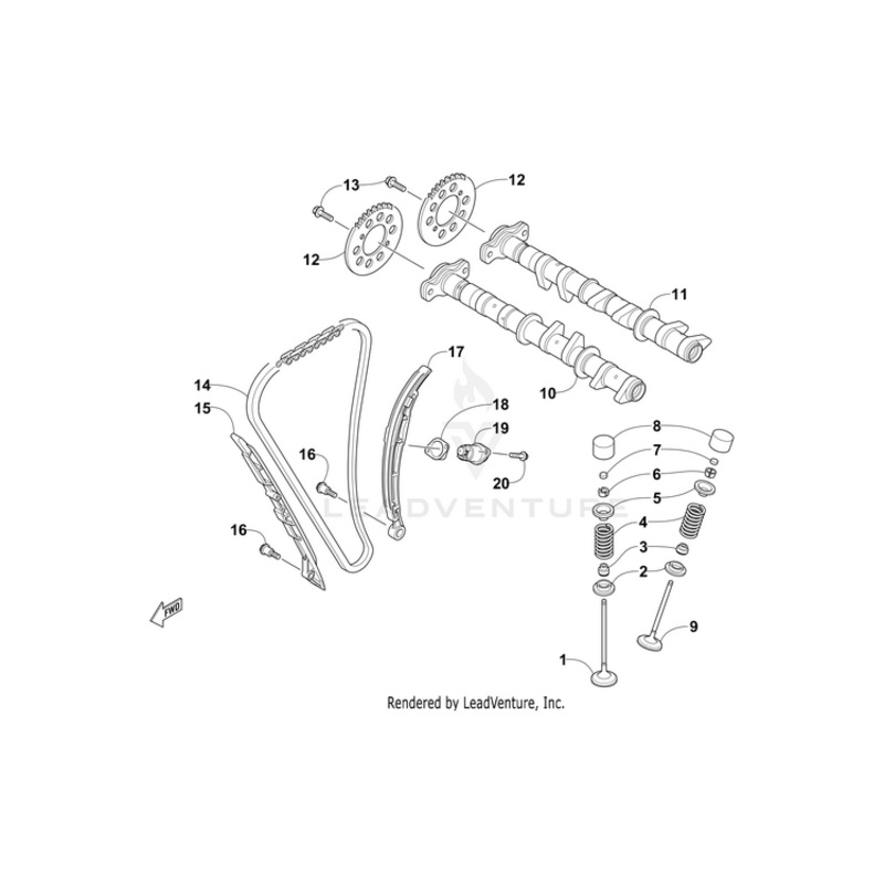 Sprocket,Cam Chain By Arctic Cat