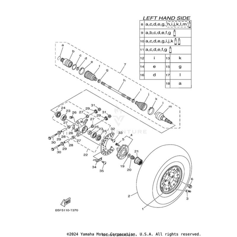 Ball Joint Set by Yamaha