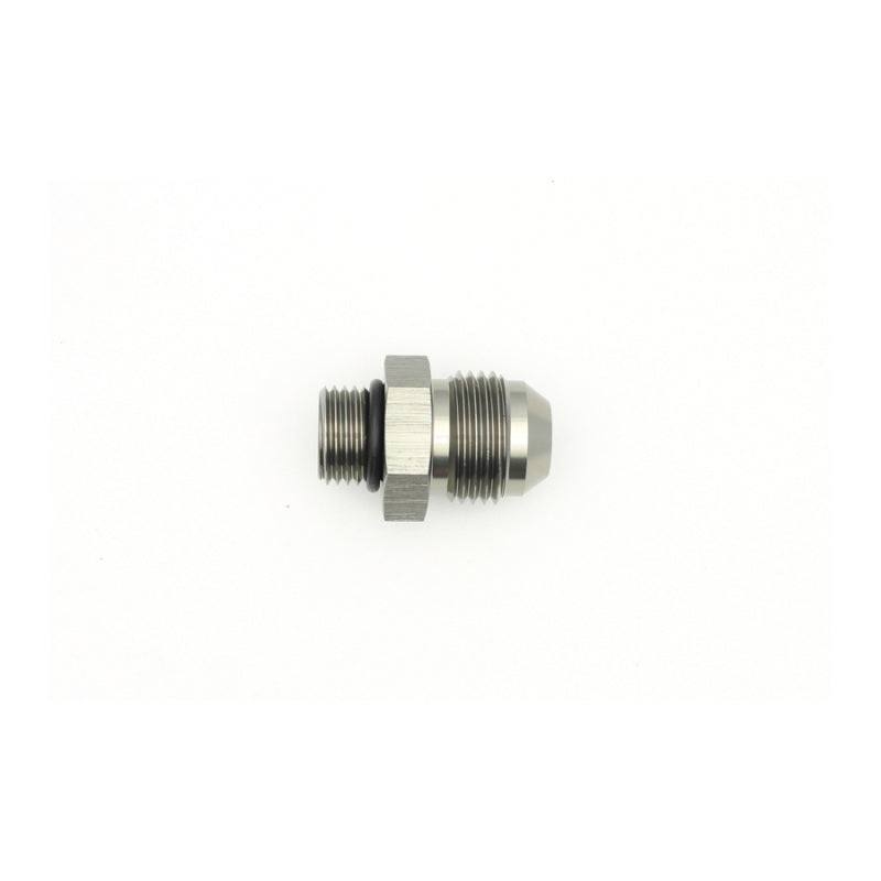DeatschWerks 6AN ORB Male to 8AN Male Flare Adapter (Incl O-Ring) – Anodized Matte Black