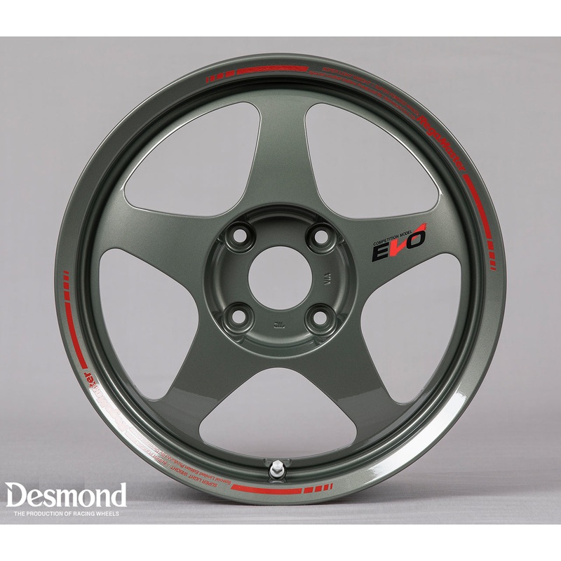 Desmond Regamaster EVO II 16×7 +38 4×100 Almighty Grey (SET)