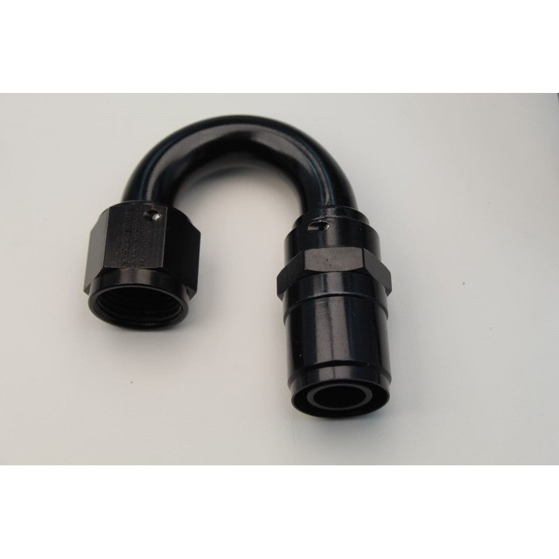 Fragola -12AN Male Rad. Fitting x 45 Degree Race-Rite Crimp-On Hose End