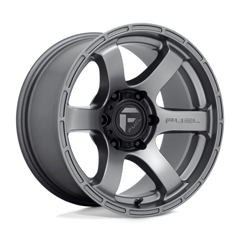 Fuel Wheels D767 Rush 17″ 6×114.3 Matte Gun Metal