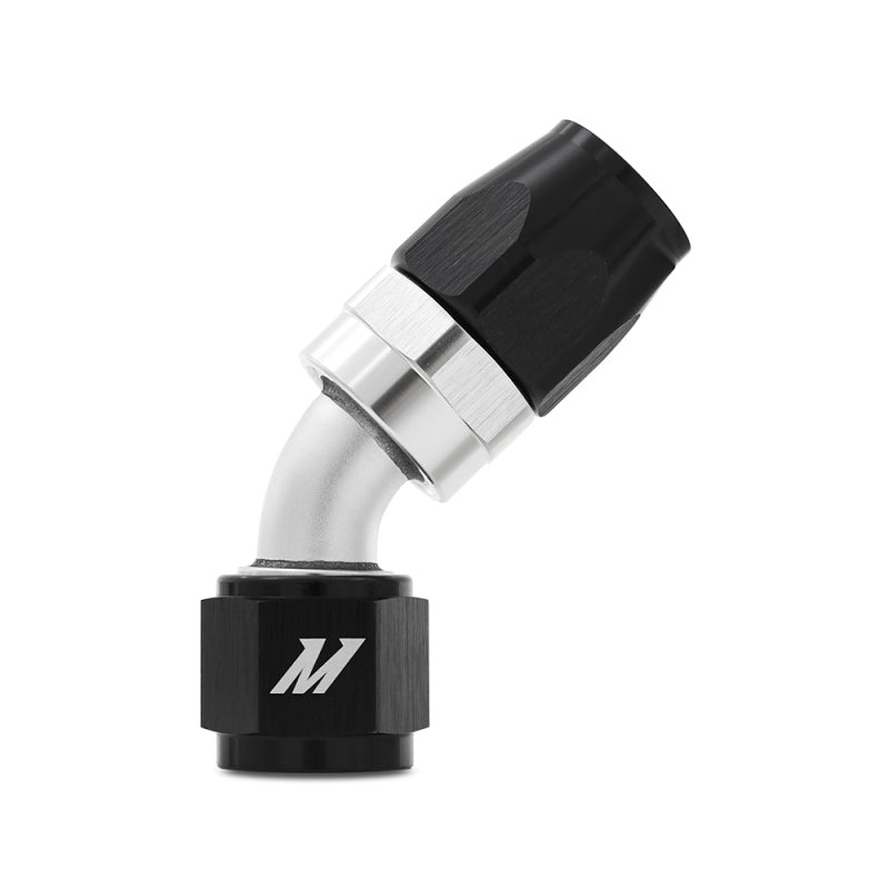 Mishimoto Aluminum -8AN 45 Degree Fitting – Black
