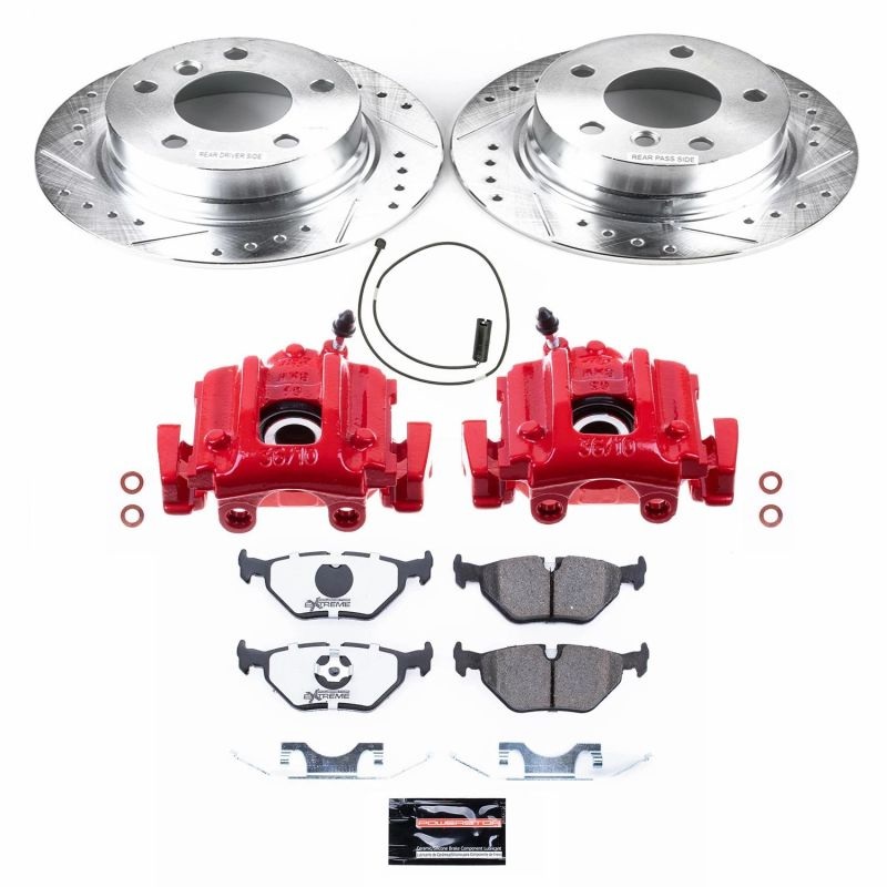 PowerStop Power Stop 96-02 BMW Z3 Rear Z26 Street Warrior Brake Kit w/Calipers