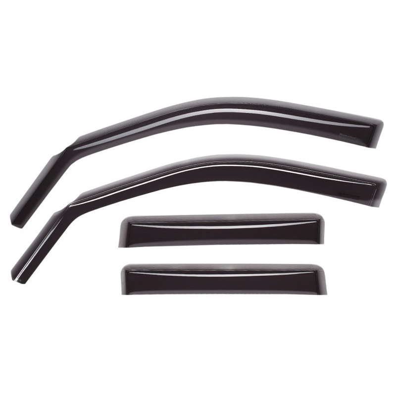 WeatherTech 2016+ Honda HR-V Front and Rear Side Window Deflectors – Dark Smoke