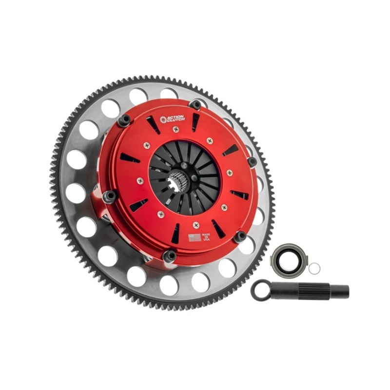 Action Clutch 89-92 Mazda RX-7 Turbo II 1.3L (13B-T) Turbo 7.25in Triple Disc Race Clutch w/Steel FW