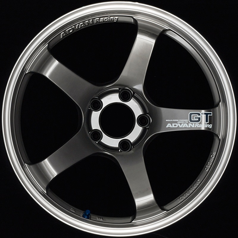 Advan GT 18×8 +45 5-100 Machining/Racing Metal Black Wheel