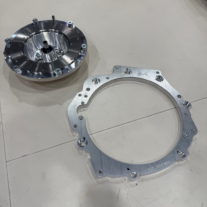 [GARAGE SALE] – PMC Motorsport – Adapter Kit Toyota JZ – BMW M57N HGU HGK / N54 – 240mm / 9.45″ (A-JZ-HGU-240)