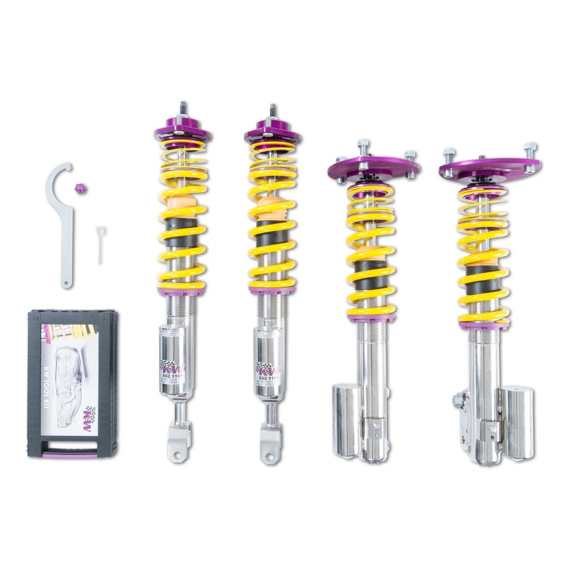 KW Suspension V3 2-Way Clubsport Coilovers – 03-07 Mitsubishi Lancer Evolution 7/8/9 (CT9A)