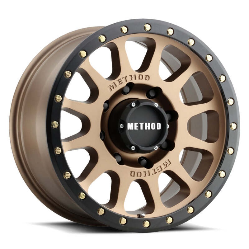 Method MR305 NV 17×8.5 25mm Offset 6×5.5 108mm CB Method Bronze/Black Street Loc Wheel