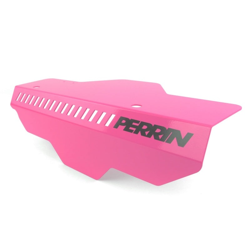 Perrin 02-14 WRX / 04-21 STI Belt Cover Hyper Pink | PSP-ENG-150HP