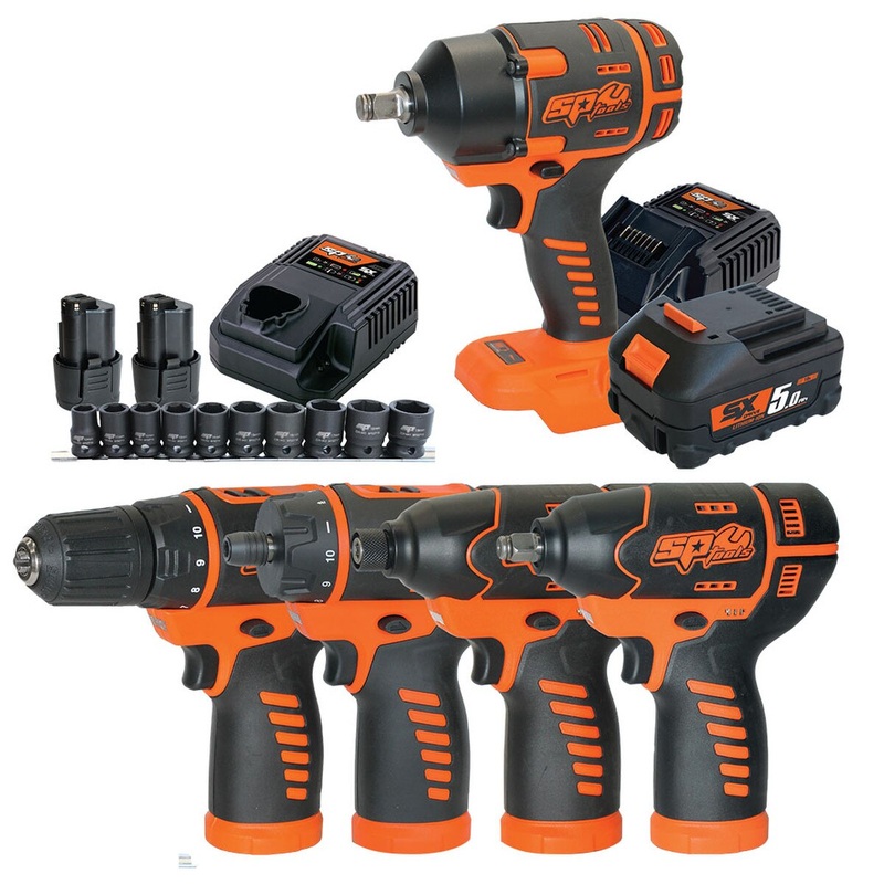 SP Tools USA – 20PC SX DRIVE CORDLESS COMBO KIT