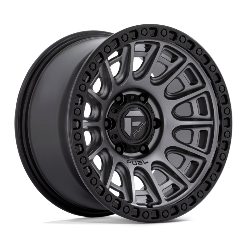 Fuel Wheels D835 Cycle 17″ 6×120 Matte Gunmetal With Black Ring