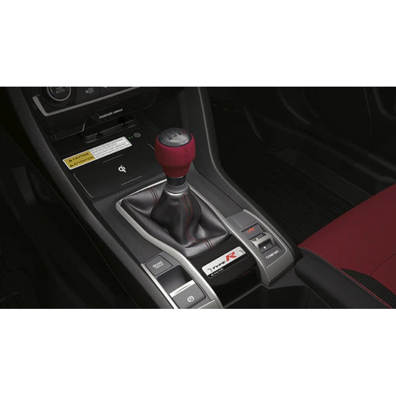 Genuine Honda 2017-2021 Civic Type-R FK8 Leather Shift Knob (Red)