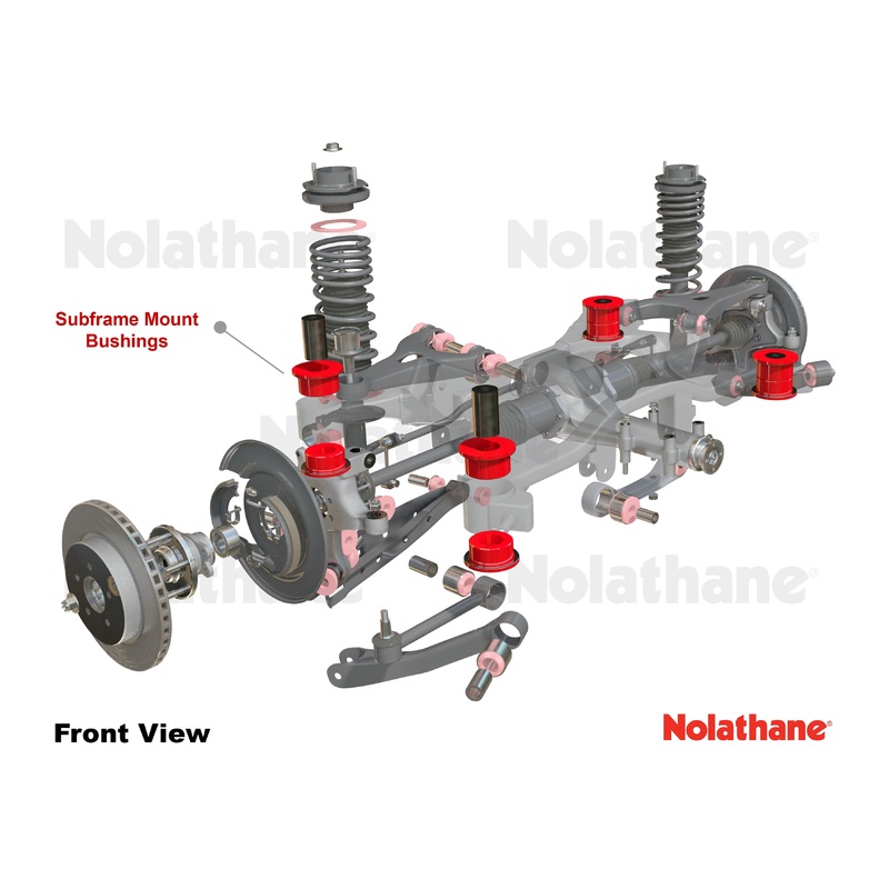 Nolathane Rear Subframe – Mount Bushing Kit | 1990-1996 Nissan 300ZX (REV094.0004)
