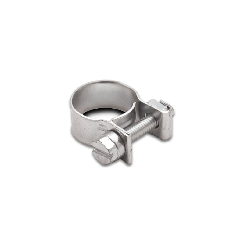 Vibrant Inj Style Mini Hose Clamps 12-14mm clamping range Pack of 10 Zinc Plated Mild Steel