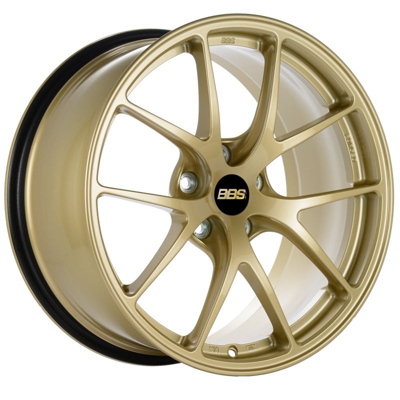 BBS RI-A 18×8.5 5×114.3 ET35 Gold Wheel -82mm PFS/Clip Required
