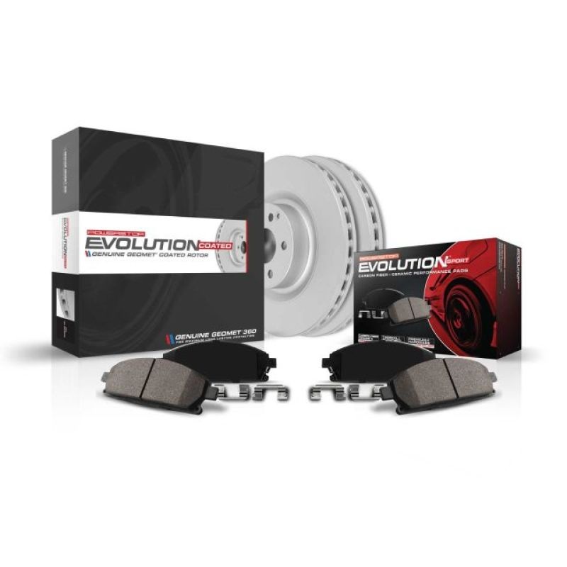 PowerStop Power Stop 02-08 Jaguar X-Type Front Z23 Evolution Sport Coated Brake Kit