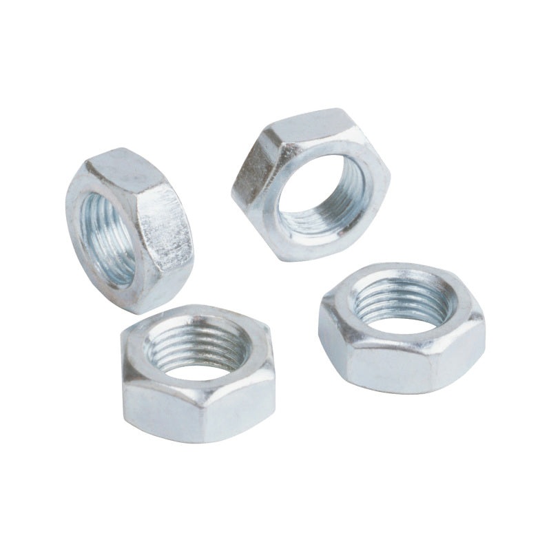 QA1 Jam Nut – 3/8-24 Left Hand – 9/16in Hex 7/32in Wide – Steel