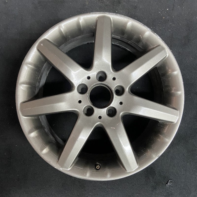 17″ MERCEDES C-CLASS 02 203 Type; C230 Cpe 17×7.5 7 spoke Original OEM Wheel Rim