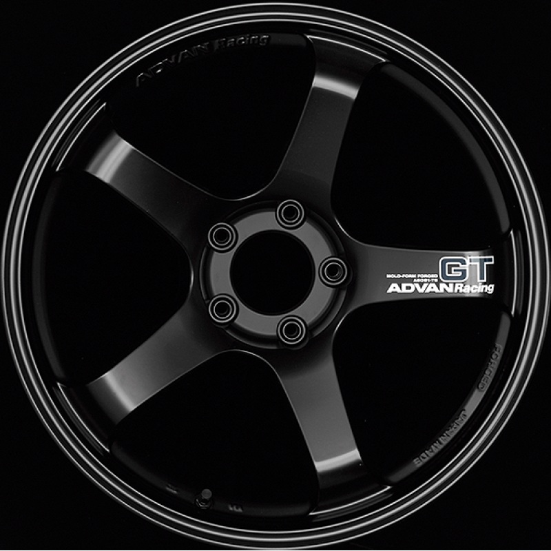 Advan GT 19×10.5 +15 5-114.3 Semi Gloss Black Wheel