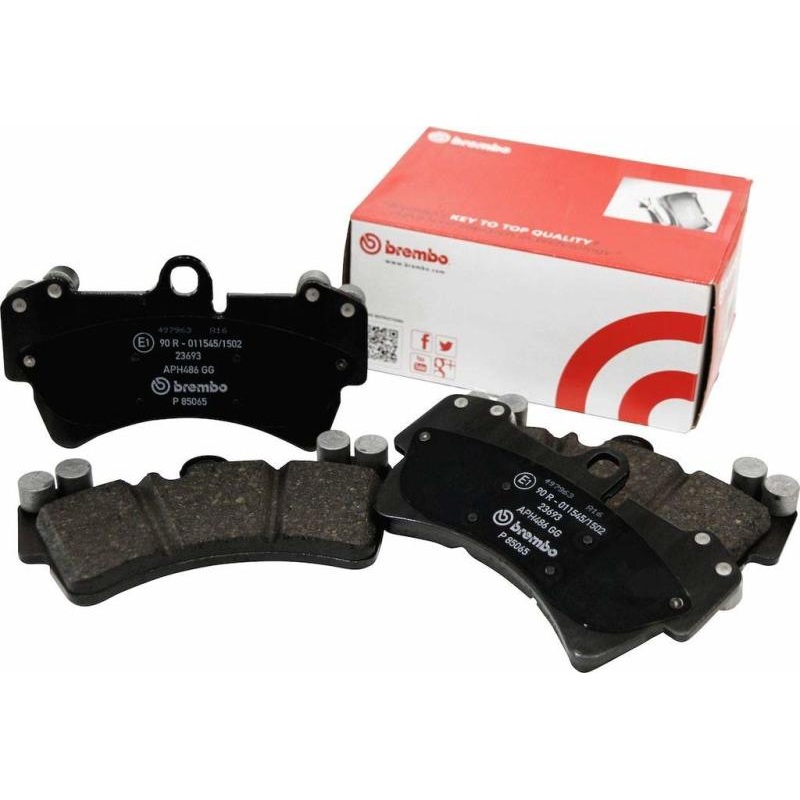 Brembo 08-14 Lexus IS F Rear Premium NAO Ceramic OE Equivalent Pad