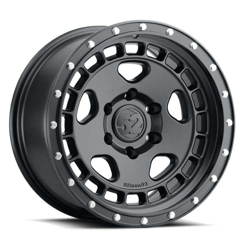 Fifteen52 Turbomac HD 6×139.7 17×8.5″ 0mm Offset Asphalt Black Wheels