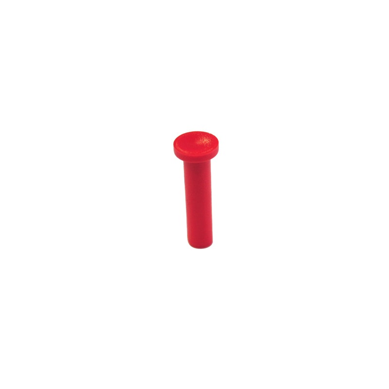 L. 0004.00B1 Tony Kart OTK Nylon Locker Pin for Side Nerf, RED