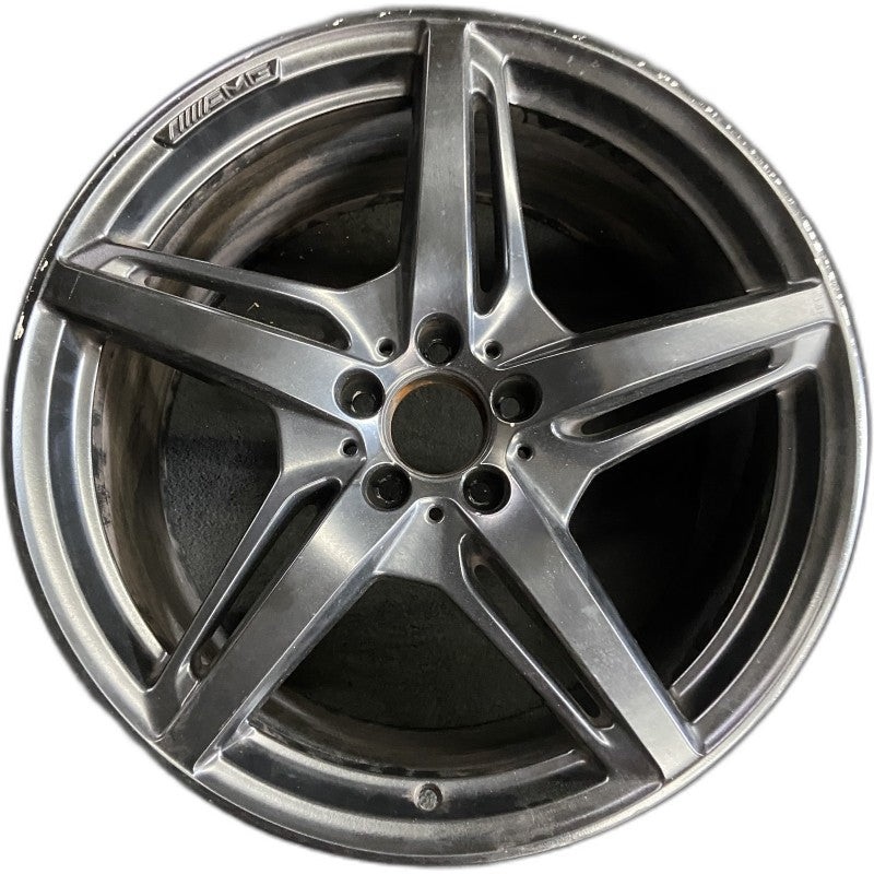 20″ MERCEDES GT 16 190 Type; 20×11 5 split spokes black Original OEM Wheel Rim