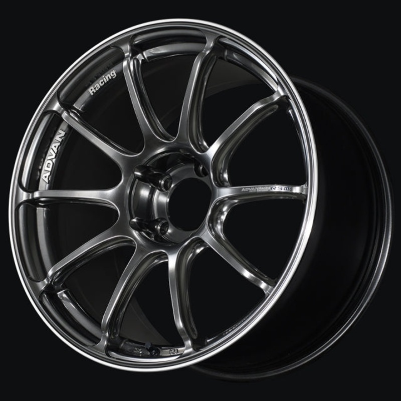Advan RSIII Wheel – 19×8.5 +51 | 5×114.3 | Racing Hyper Black & Ring