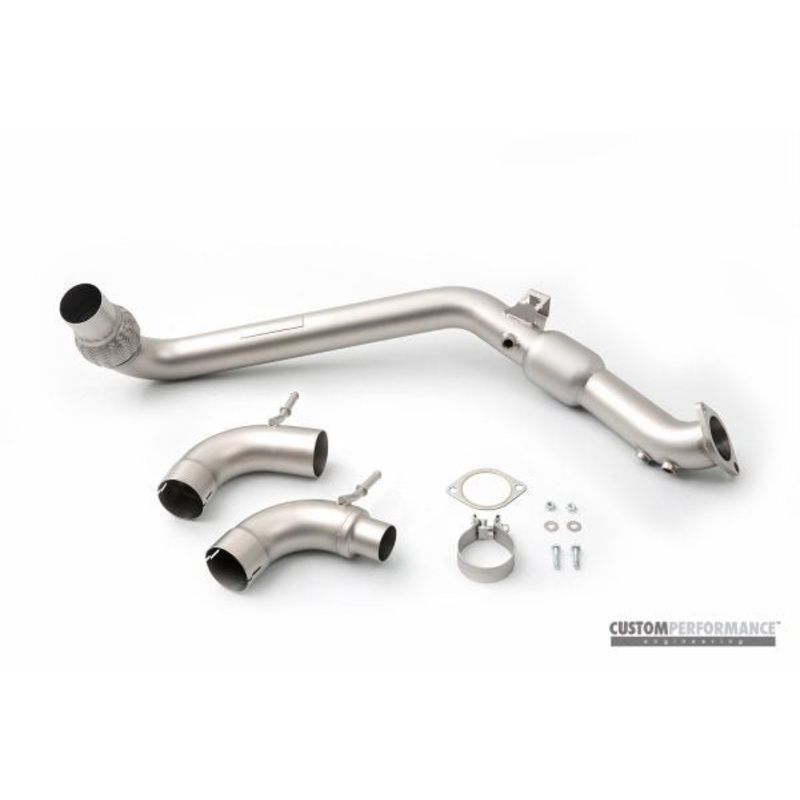 cp-e QKspl Ford Mustang EcoBoost ECOf by GESI Catted Downpipe