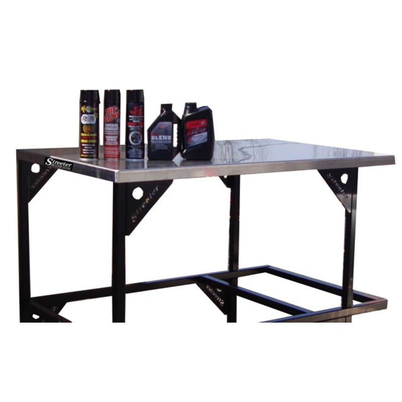 Streeter Aluminum Work Top for Top Rack of Stacker Stand, 45 3/4″ x 30″