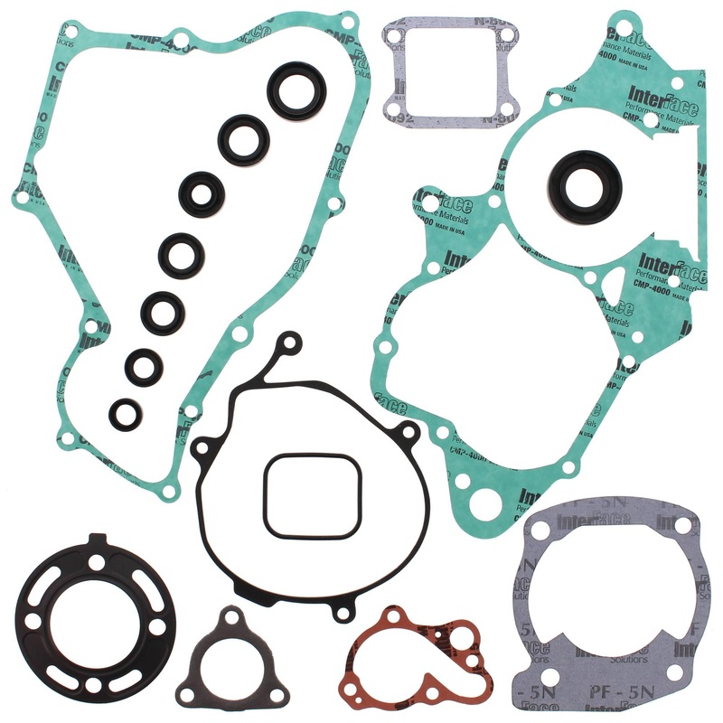 Vertex 811206 Gaskets 92-02 Honda CR80R Complete Gasket Kit w/ Oil Seals