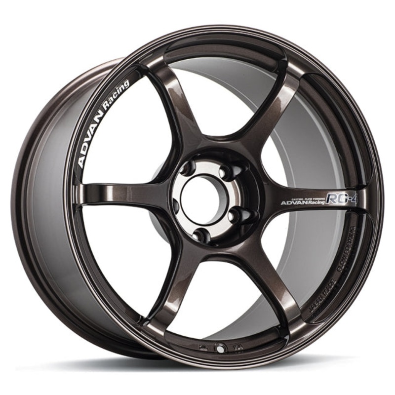 Advan RG-4 Wheel – 17×8.0 +48 | 5×100 | Racing Copper Bronze