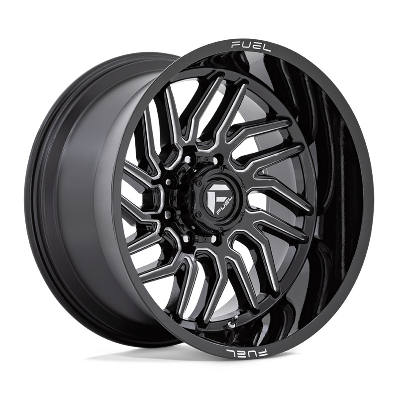 Fuel Wheels D807 Hurricane 20″ 5×127 Gloss Black Milled