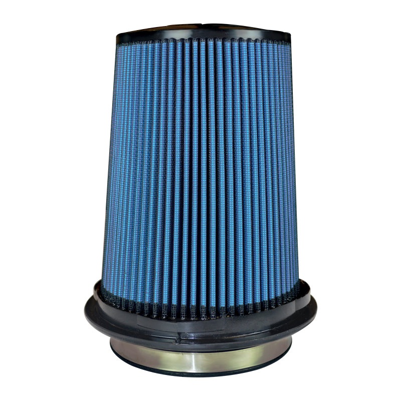 Injen SuperNano Web Dry Air Filter – 5in Flange ID / 7in  Base / 7.9in Media Height / 5in Top
