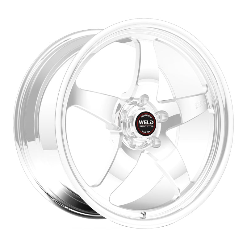 Weld S71 18×10 / 5x115mm BP / 5.1in. BS Polished Wheel (High Pad) – Non-Beadlock