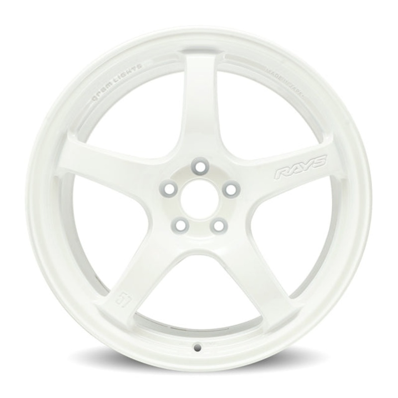 Gram Lights 57CR Wheel – 15×8.0 +35 | 4×100 | Ceramic Pearl White