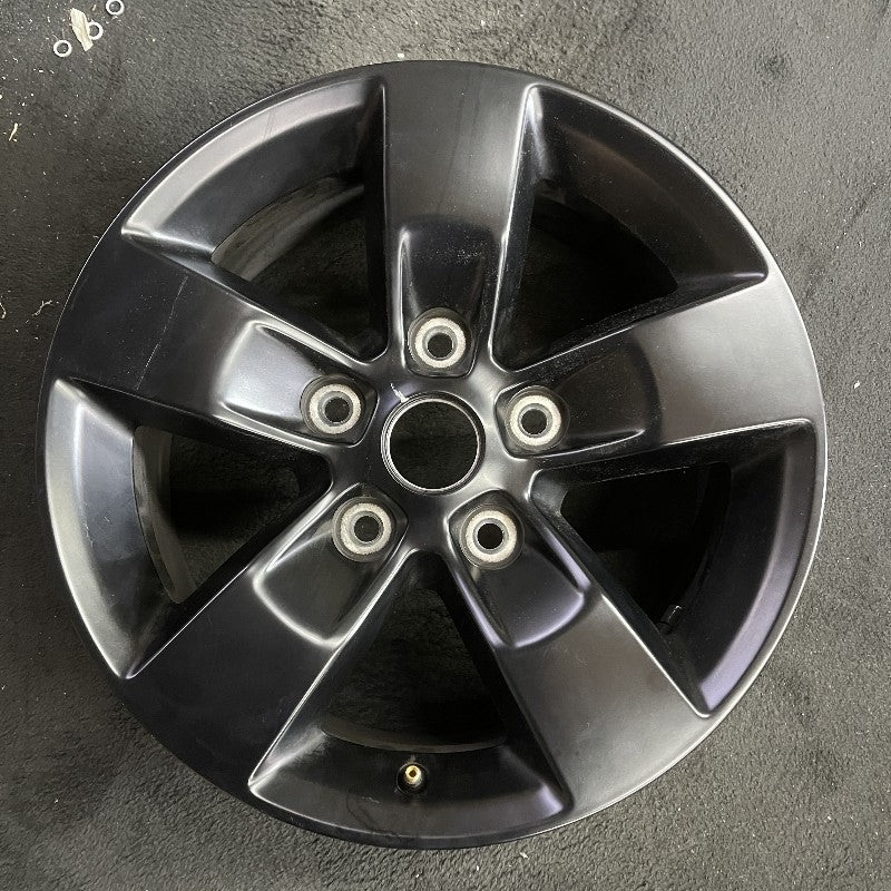 17″ DODGE 1500 PICKUP 22-24 classic 5 lug 17×7 aluminum 5 spoke gloss black Original OEM Wheel Rim
