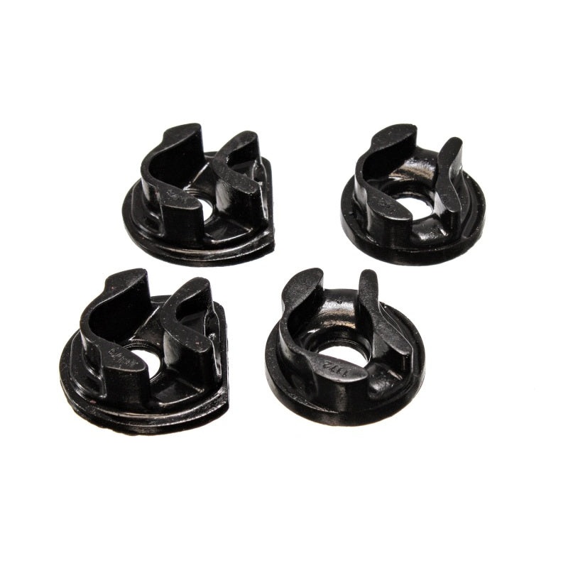 Energy Suspension 01-05 Honda Civic/CRX Black Motor Mount Inserts (Manual Transmission) (2 Torque Mo