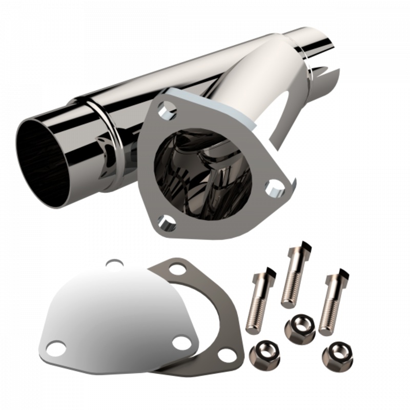 Quick Time Performance 2.25″ Stainless Steel Exhaust Cutout
