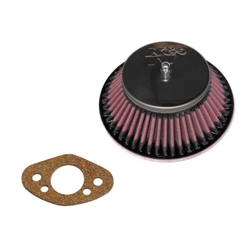K&N Engineering K&N 59-74 Rover Custom Round Race Filter Length 6.56in Width 6.31in Height 2.25in
