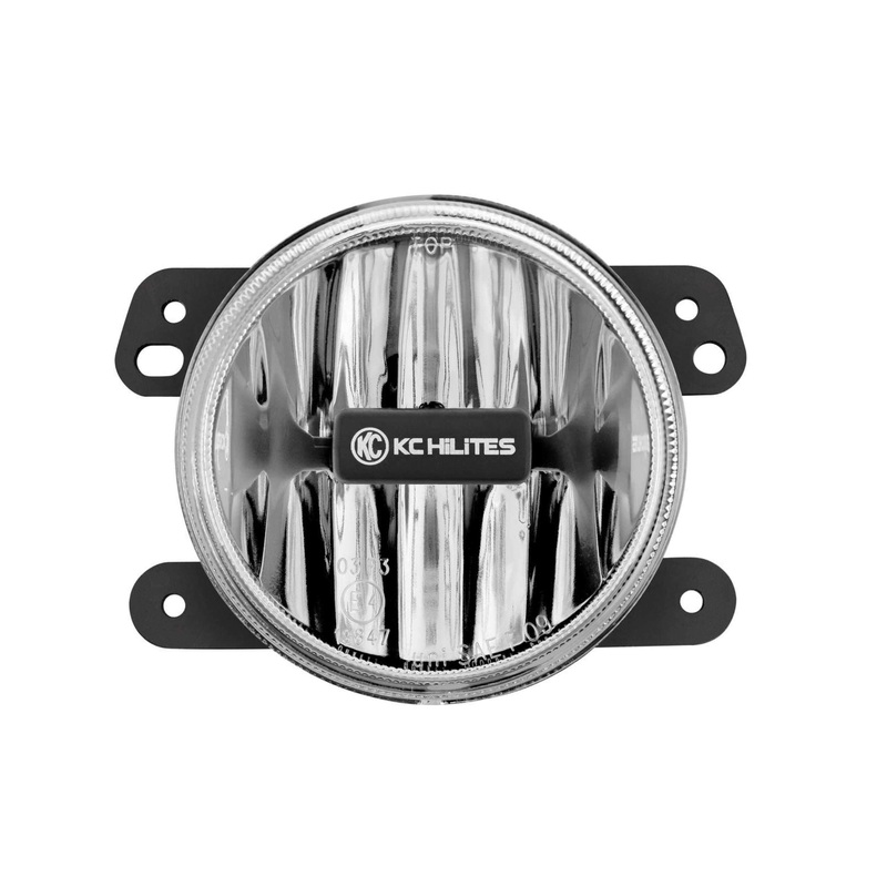 KC HiLites KC Hilites Gravity G4 LED Light – 4in / White 10w Fog / Each (KC1493)
