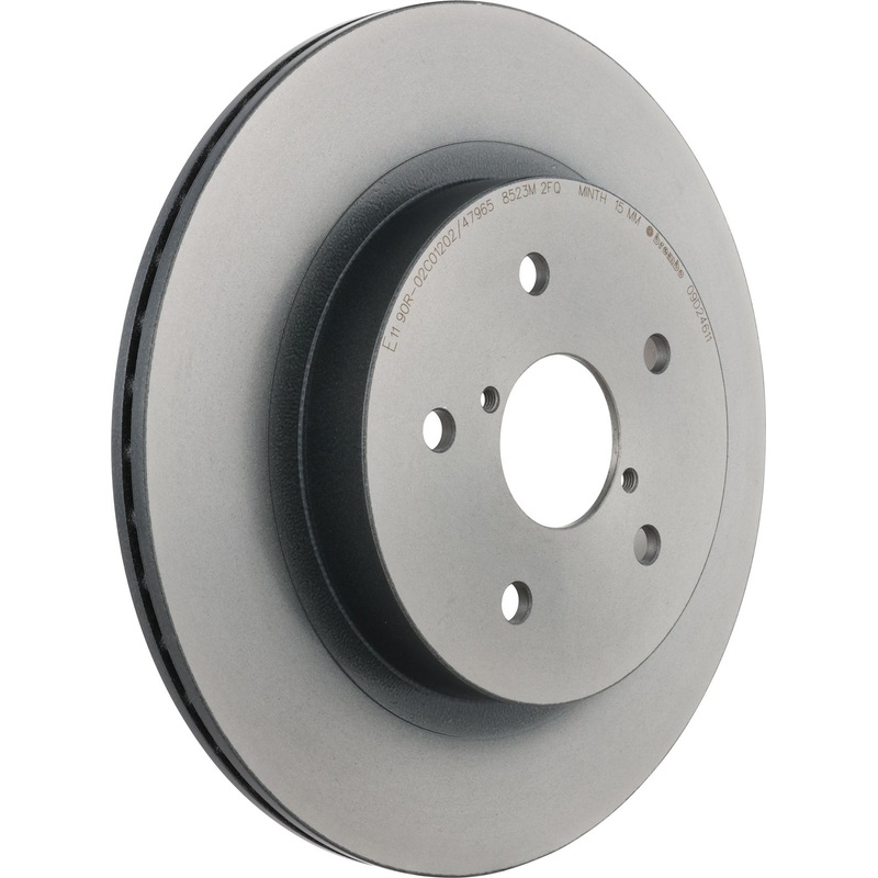 PRIME UV Coated Rear Disc Brake Rotor – 09.D246.11